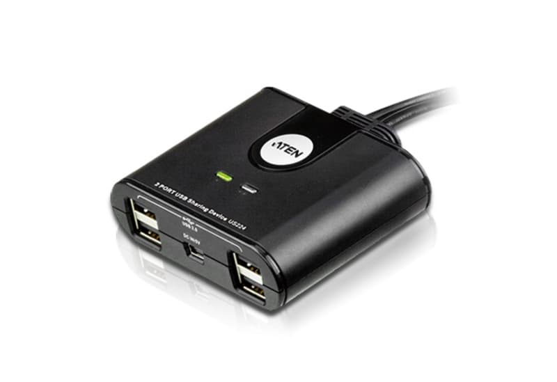 ATEN 2 PORT USB 2.0 PERIPHERAL SWITCH