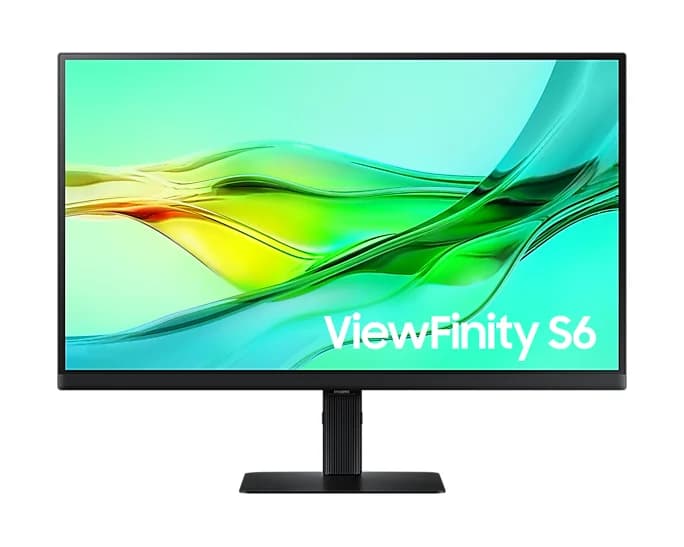 SAMSUNG 24" (16:9) QHD IPS MONITOR, DP, HDMI, HDR10, USB-C, USB, LAN, KVM, H/ADJ, VESA, 3Y