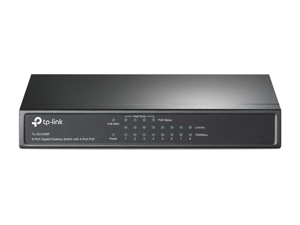 TP-LINK 8‑Port PoE+ Gigabit Switch