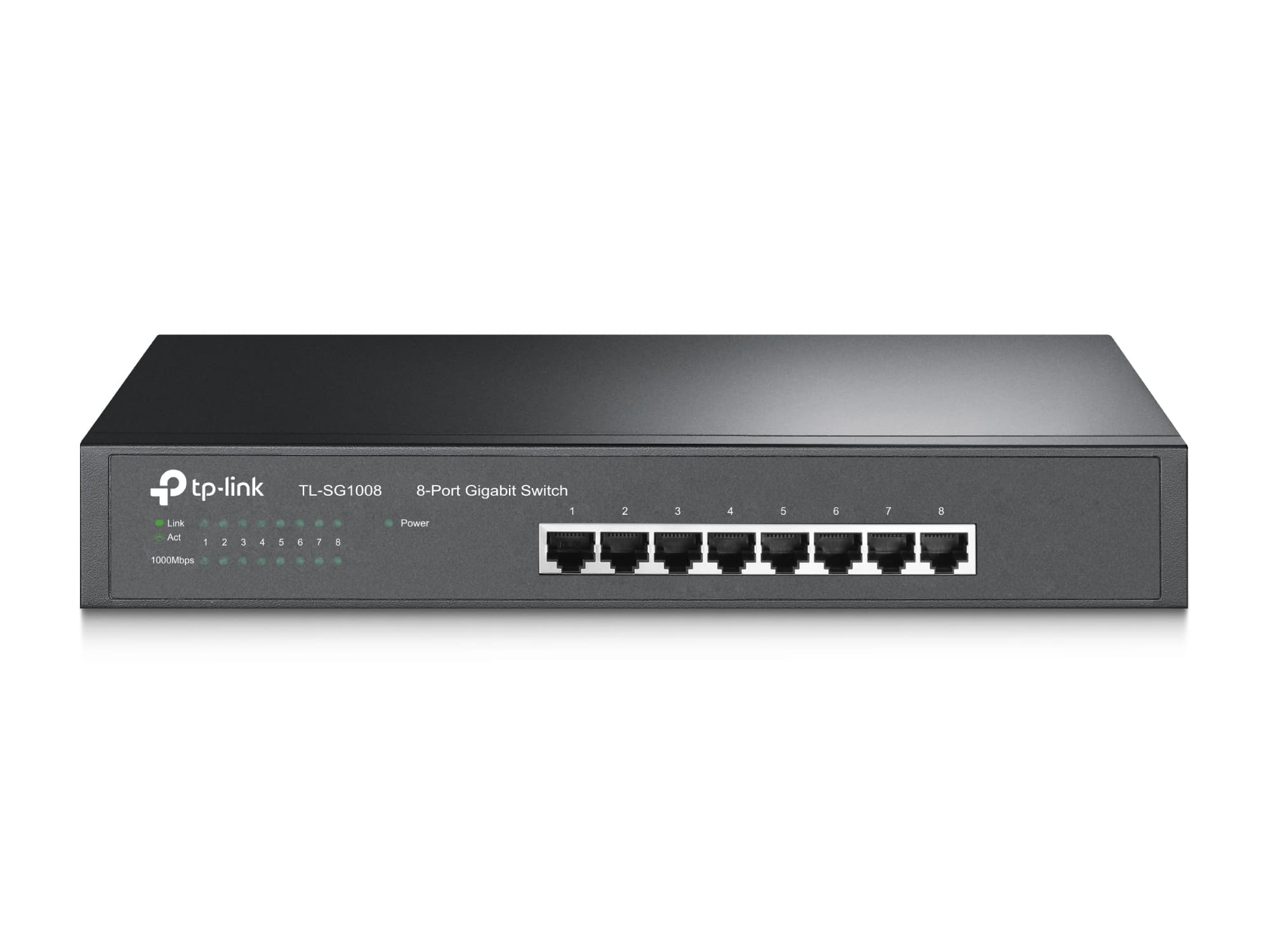 TP‑LINK TL‑SG1008 8‑Port Unmanaged Gigabit Switch